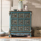 Traditional Wooden Storage Chest Home Vertical Chest with 3 Drawers