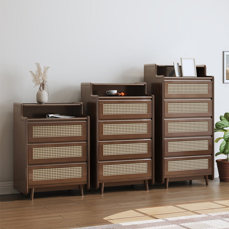 Modern Storage Chest Solid Wood Storage Chest Dresser with 3/4/5 Drawers Clearhalo 'Bedroom Furniture' 'Dressers & Chests' 'dressers_chests' 'furn' 'furn_dressers_chests' 'Furniture' 7816237