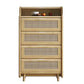 Modern Storage Chest Solid Wood Storage Chest Dresser with 3/4/5 Drawers Natural 4 Clearhalo 'Bedroom Furniture' 'Dressers & Chests' 'dressers_chests' 'furn' 'furn_dressers_chests' 'Furniture' 7816238