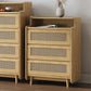 Modern Storage Chest Solid Wood Storage Chest Dresser with 3/4/5 Drawers Clearhalo 'Bedroom Furniture' 'Dressers & Chests' 'dressers_chests' 'furn' 'furn_dressers_chests' 'Furniture' 7816241