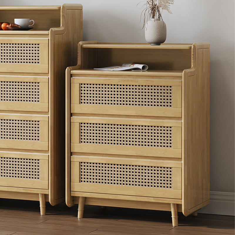 Modern Storage Chest Solid Wood Storage Chest Dresser with 3/4/5 Drawers Clearhalo 'Bedroom Furniture' 'Dressers & Chests' 'dressers_chests' 'furn' 'furn_dressers_chests' 'Furniture' 7816241
