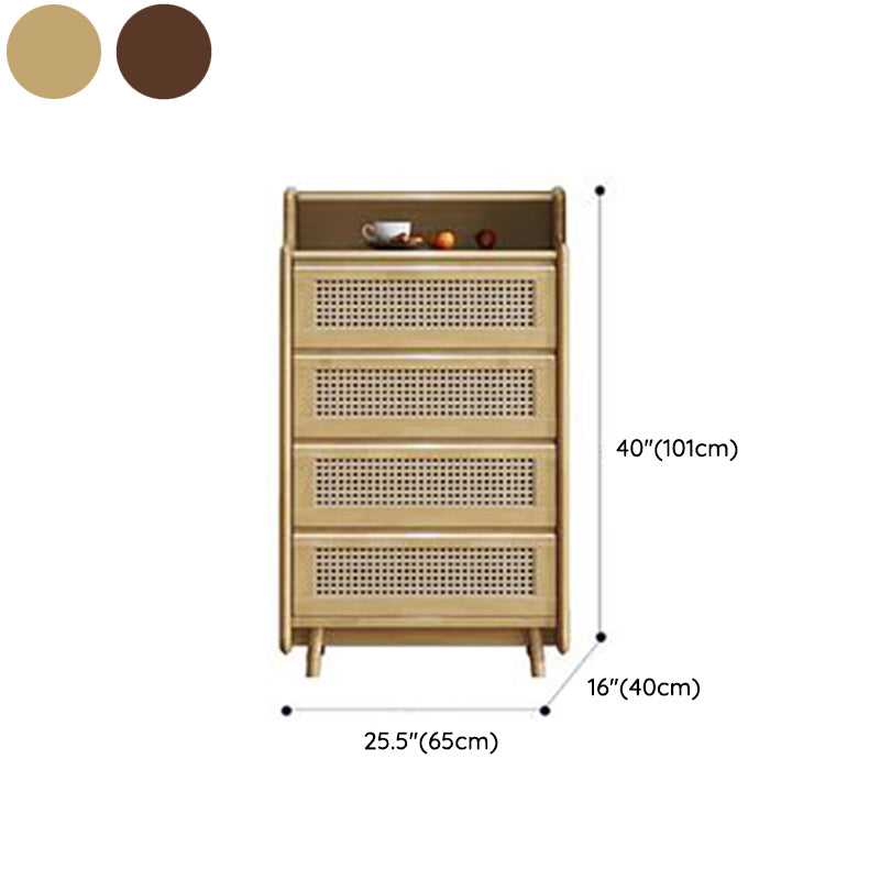 Modern Storage Chest Solid Wood Storage Chest Dresser with 3/4/5 Drawers Clearhalo 'Bedroom Furniture' 'Dressers & Chests' 'dressers_chests' 'furn' 'furn_dressers_chests' 'Furniture' 7816251