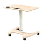 Rectangular Shaped Office Standing Desk Wood Folding in White/Brown Airlift Natural Clearhalo 'furn' 'furn_office_desk' 'Furniture' 'Office Desks' 'Office Furniture' 'office_desk' 7816413