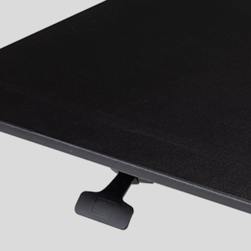 Scrivania in piedi a forma di rettangolare regolabile con gambe in alluminio