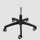 Modern Office Chair Adjustable Seat Height Fixed Arms with Wheels
