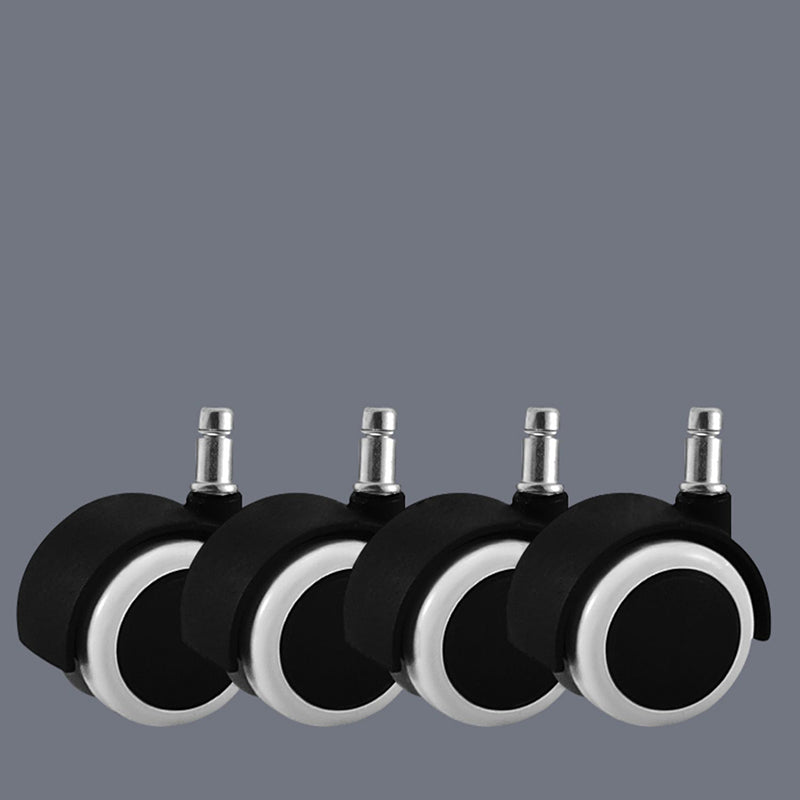 Modern Office Chair Adjustable Seat Height Fixed Arms with Wheels