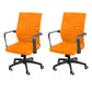 Modern Office Chair Adjustable Seat Height Fixed Arms with Wheels
