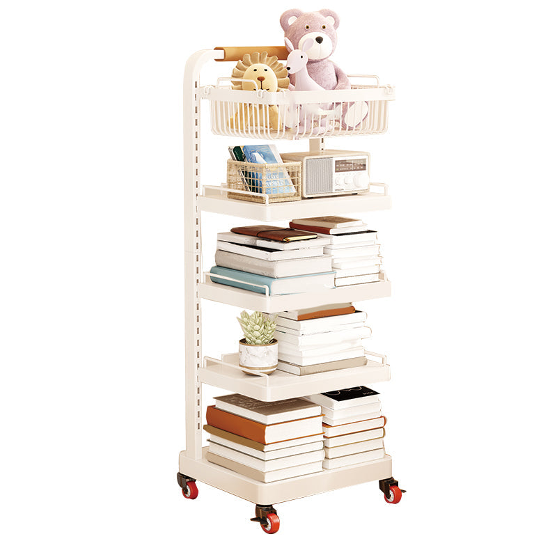 Libreria di libreria aperta contemporanea libreria verticale in metallo per ufficio