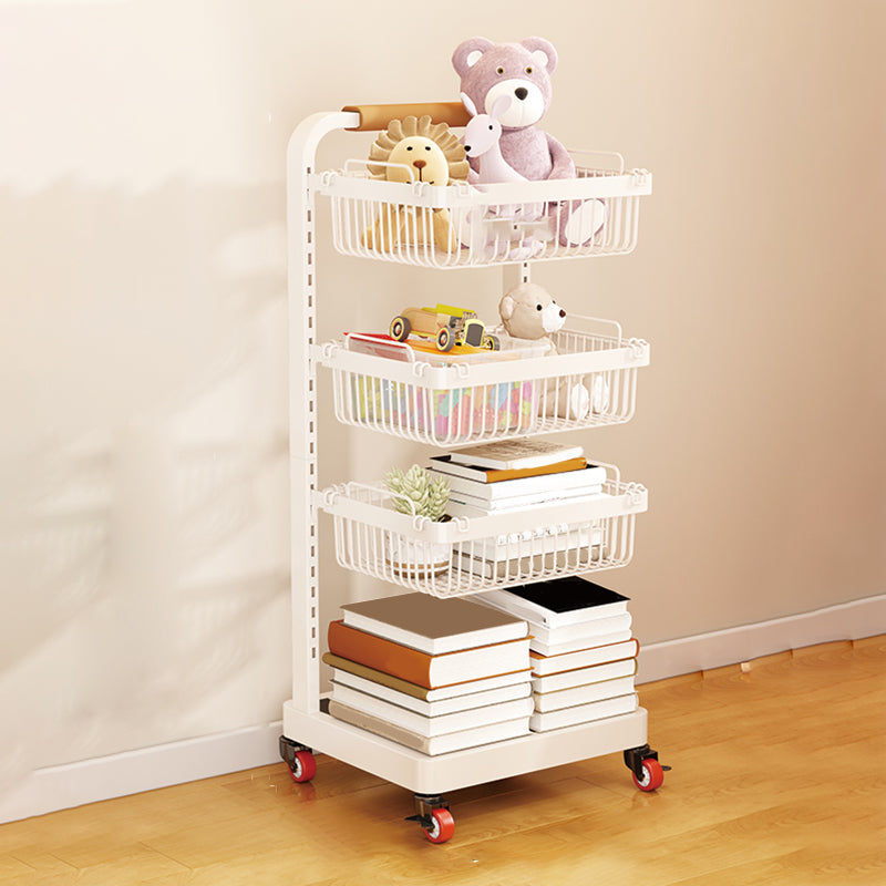 Libreria di libreria aperta contemporanea libreria verticale in metallo per ufficio