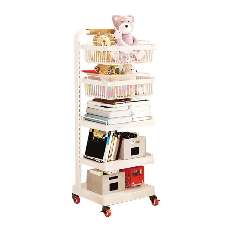 Libreria di libreria aperta contemporanea libreria verticale in metallo per ufficio