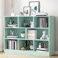 Standard Engineered Wood Bookcase Contemporary Closed Back Bookshelf 39.4"L x 9.4"W x 40.9"H Green Clearhalo 'Bookcases' 'furn' 'furn_bookcases' 'Furniture' 'Office Furniture' 7817057