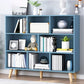 Standard Engineered Wood Bookcase Contemporary Closed Back Bookshelf 39.4"L x 9.4"W x 42.1"H Blue Clearhalo 'Bookcases' 'furn' 'furn_bookcases' 'Furniture' 'Office Furniture' 7817064