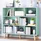 Standard Engineered Wood Bookcase Contemporary Closed Back Bookshelf 39.4"L x 9.4"W x 42.1"H Green Clearhalo 'Bookcases' 'furn' 'furn_bookcases' 'Furniture' 'Office Furniture' 7817065