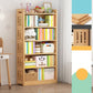 Contemporary Bookshelf Standard Wooden Closed Back Bookcase with Shelves 27.6"L x 9.8"W x 65.4"H Drawer Not Included Clearhalo 'Bookcases' 'furn' 'furn_bookcases' 'Furniture' 'Office Furniture' 7817108
