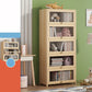 Contemporary Bookshelf Standard Wooden Closed Back Bookcase with Shelves 20"L x 11"W x 65"H Drawer Not Included Clearhalo 'Bookcases' 'furn' 'furn_bookcases' 'Furniture' 'Office Furniture' 7817110