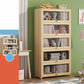 Contemporary Bookshelf Standard Wooden Closed Back Bookcase with Shelves 28"L x 11"W x 65"H Drawer Not Included Clearhalo 'Bookcases' 'furn' 'furn_bookcases' 'Furniture' 'Office Furniture' 7817111