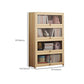 Contemporary Bookshelf Standard Wooden Closed Back Bookcase with Shelves Clearhalo 'Bookcases' 'furn' 'furn_bookcases' 'Furniture' 'Office Furniture' 7817117