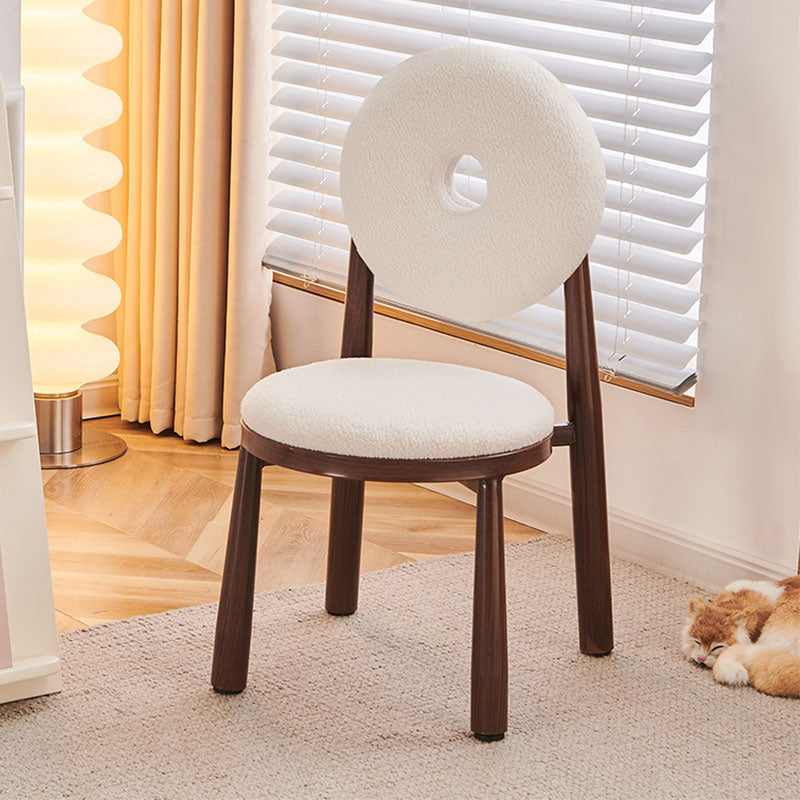 Contemporary Style Standard Footstool Specialty Foot Stool with Legs Walnut 1 Piece Clearhalo 'furn' 'furn_ottomans_poufs' 'Furniture' 'Living Room Furniture' 'Ottomans & Poufs' 'ottomans_poufs' 7817277