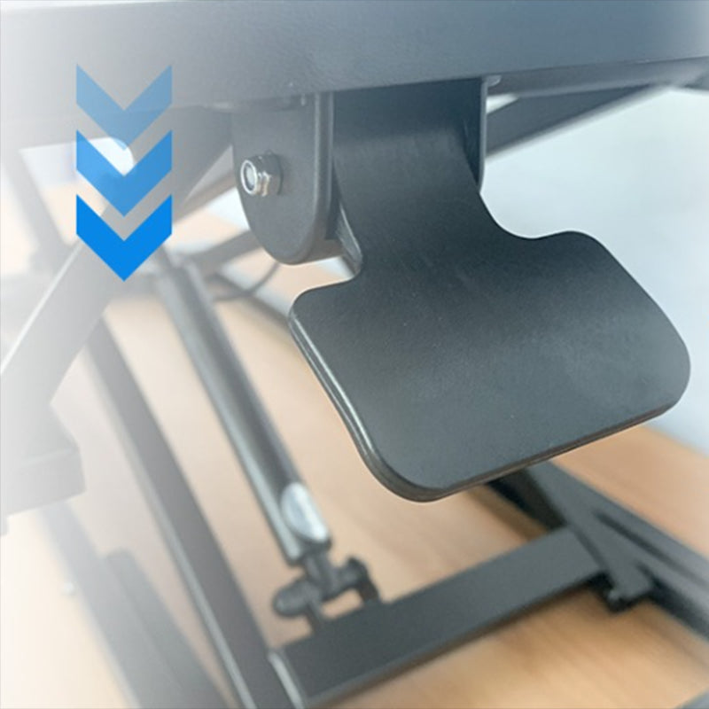 Folding Rectangular Shaped Office Laptop Table Wood in Black/White/Grey Clearhalo 'furn' 'furn_office_desk' 'Furniture' 'Office Desks' 'Office Furniture' 'office_desk' 7818422