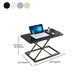Folding Rectangular Shaped Office Laptop Table Wood in Black/White/Grey Clearhalo 'furn' 'furn_office_desk' 'Furniture' 'Office Desks' 'Office Furniture' 'office_desk' 7818429