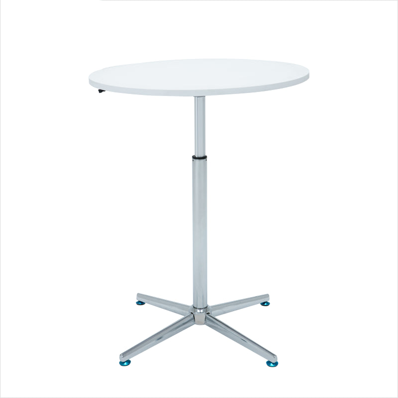 Rectangular Shaped Wood Office Writing Table Metal Legs with Wheels