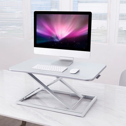 Descripción de la oficina en forma rectangular Metal plegable en negro/blanco/gris