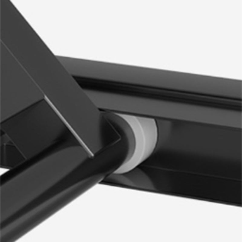 Madera del convertidor de escritorio plegable de forma rectangular con base de metal