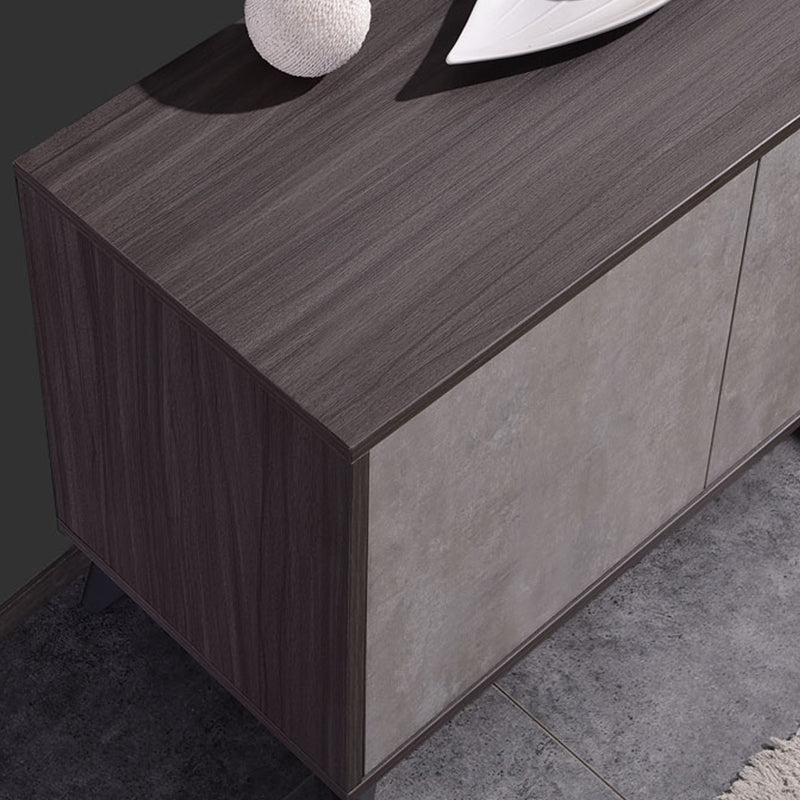 Gray Modern Wooden with Drawer Lighted Mirror Bedroom Vanity Table Clearhalo 'Bedroom Furniture' 'furn' 'furn_makeup_vanities' 'Furniture' 'Makeup Vanities' 'makeup_vanities' 7821848