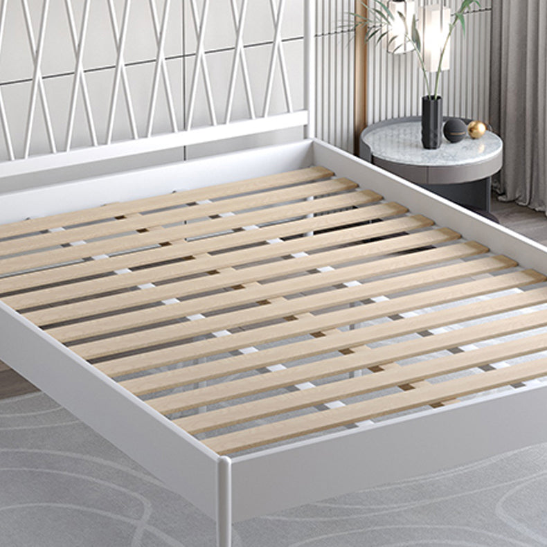 47,24 "Höhen Metallrahmen Standardbett mit Rechteck Open-Frame-Kopfteil