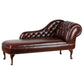 Button Tufted Chaise Lounge Couch with Rolled Arms - 66.9" W Right-Arm Chaise Clearhalo 'Chairs & Seating' 'Chaise Lounge' 'chaise_lounge' 'furn' 'furn_chaise_lounge' 'Furniture' 'Living Room Furniture' 7822270