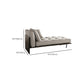 Contemporary Tufted Cotton Blend Chaise Lounge with Square Arm and Extra 2 Pillows Clearhalo 'Chairs & Seating' 'Chaise Lounge' 'chaise_lounge' 'furn' 'furn_chaise_lounge' 'Furniture' 'Living Room Furniture' 7822306