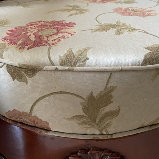 Traditional Floral Chaise Lounge Couch Bedroom Living Room Chaise with Rolled Arms Clearhalo 'Chairs & Seating' 'Chaise Lounge' 'chaise_lounge' 'furn' 'furn_chaise_lounge' 'Furniture' 'Living Room Furniture' 7822419