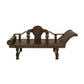 Traditional Espresso Solid Wood Chaise Lounge Couch with Round Arms Right-Arm Chaise Clearhalo 'Chairs & Seating' 'Chaise Lounge' 'chaise_lounge' 'furn' 'furn_chaise_lounge' 'Furniture' 'Living Room Furniture' 7822513