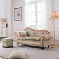 Floral with Arms Chaise Flared Arms with Legs for Bedroom Living Room Clearhalo 'Chairs & Seating' 'Chaise Lounge' 'chaise_lounge' 'furn' 'furn_chaise_lounge' 'Furniture' 'Living Room Furniture' 7822637