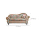 Floral with Arms Chaise Flared Arms with Legs for Bedroom Living Room Clearhalo 'Chairs & Seating' 'Chaise Lounge' 'chaise_lounge' 'furn' 'furn_chaise_lounge' 'Furniture' 'Living Room Furniture' 7822648