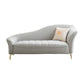 Glam with Arms Chaise Flared Arms with Legs for Bedroom Living Room Clearhalo 'Chairs & Seating' 'Chaise Lounge' 'chaise_lounge' 'furn' 'furn_chaise_lounge' 'Furniture' 'Living Room Furniture' 7822658
