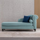 Wood One Armed Contemporary Chaise Rolled Arms with Legs for Living Room Blue Right-Arm Chaise Clearhalo 'Chairs & Seating' 'Chaise Lounge' 'chaise_lounge' 'furn' 'furn_chaise_lounge' 'Furniture' 'Living Room Furniture' 7822730