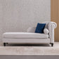 Wood One Armed Contemporary Chaise Rolled Arms with Legs for Living Room Beige Right-Arm Chaise Clearhalo 'Chairs & Seating' 'Chaise Lounge' 'chaise_lounge' 'furn' 'furn_chaise_lounge' 'Furniture' 'Living Room Furniture' 7822733