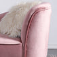 Wood One Armed Glam Chaise Rolled Arms with Legs for Living Room Clearhalo 'Chairs & Seating' 'Chaise Lounge' 'chaise_lounge' 'furn' 'furn_chaise_lounge' 'Furniture' 'Living Room Furniture' 7822779