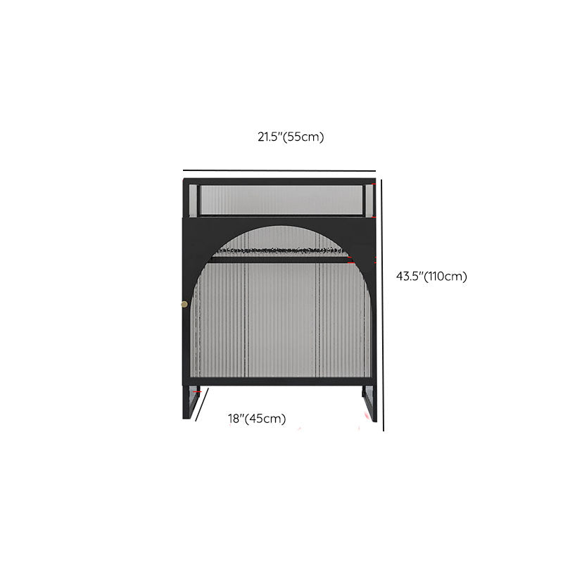 Manopole per graffi moderni moderni moderni con vetro