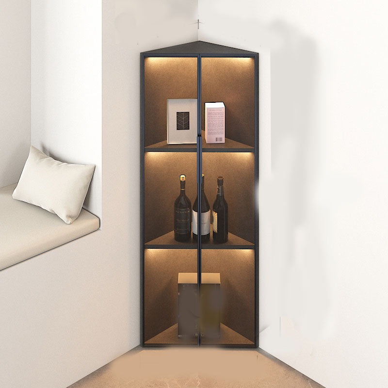 Legno in vetro angolare senza accento contemporaneo angosciante