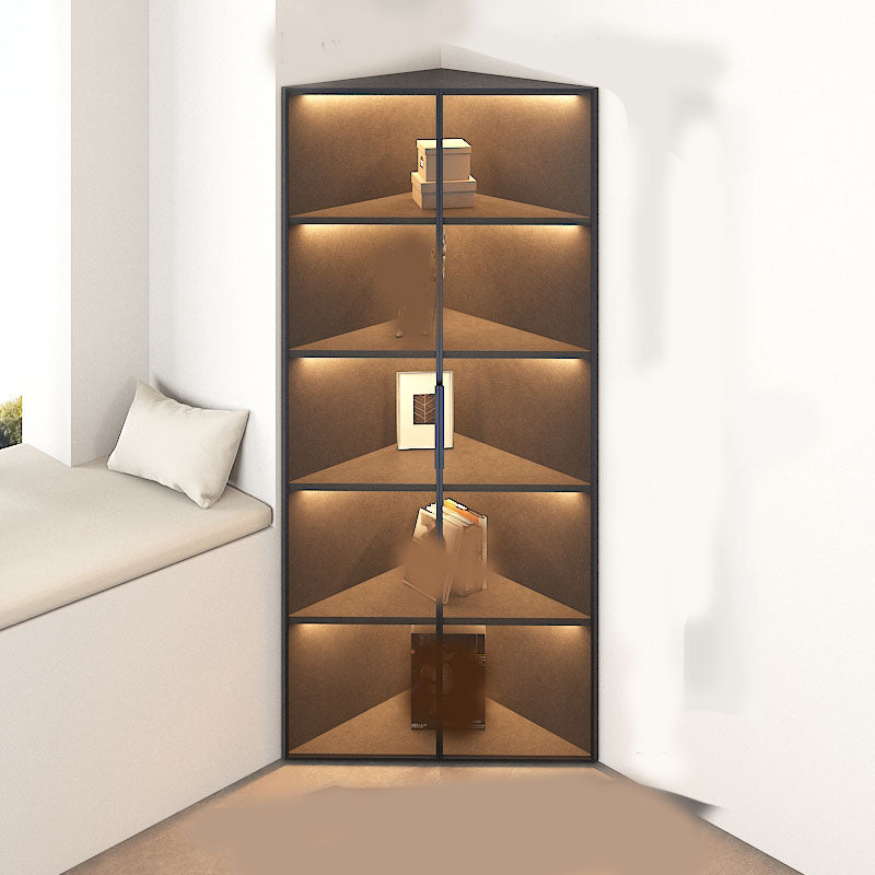 Legno in vetro angolare senza accento contemporaneo angosciante