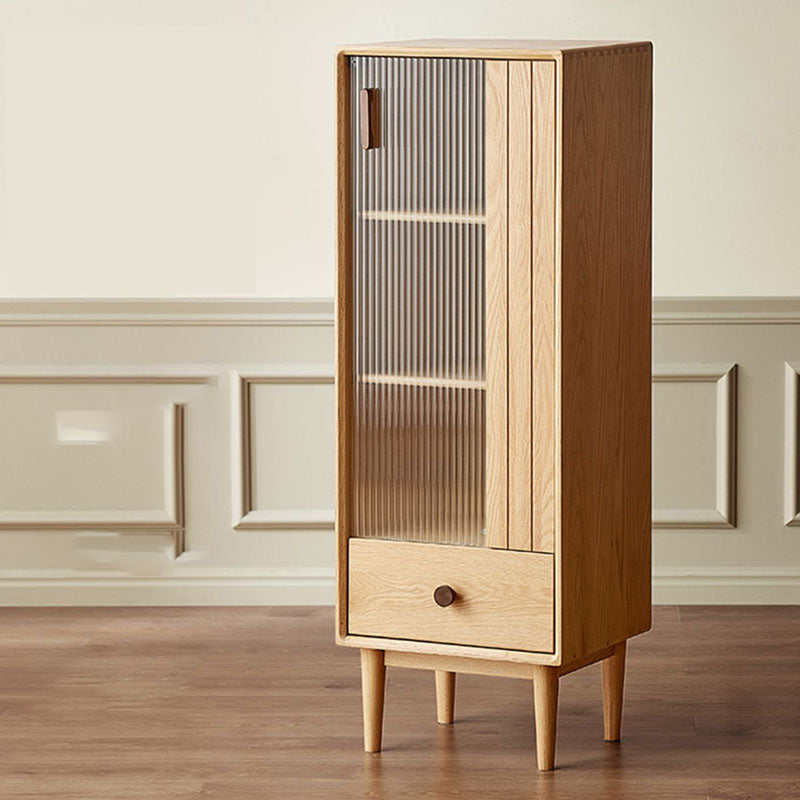 Wood 1 - Drawer Contemporary Accent Cabinet Contemporary with Straight Legs Clearhalo 'Cabinets & Chests' 'cabinets_chests' 'furn' 'furn_cabinets_chests' 'Furniture' 'Living Room Furniture' 7823212