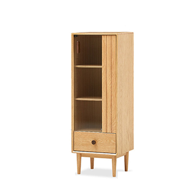 Wood 1 - Drawer Contemporary Accent Cabinet Contemporary with Straight Legs Clearhalo 'Cabinets & Chests' 'cabinets_chests' 'furn' 'furn_cabinets_chests' 'Furniture' 'Living Room Furniture' 7823213