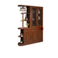 Bar Pulls Traditional Solid Wood Shelves Included Accent Cabinet