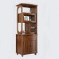 Rectangle Solid Wood 76.77" Tall Accent Cabinet with Drawers and Doors