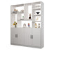 Modern Wooden 78.74" Tall Accent Cabinet with Shelves and Doors