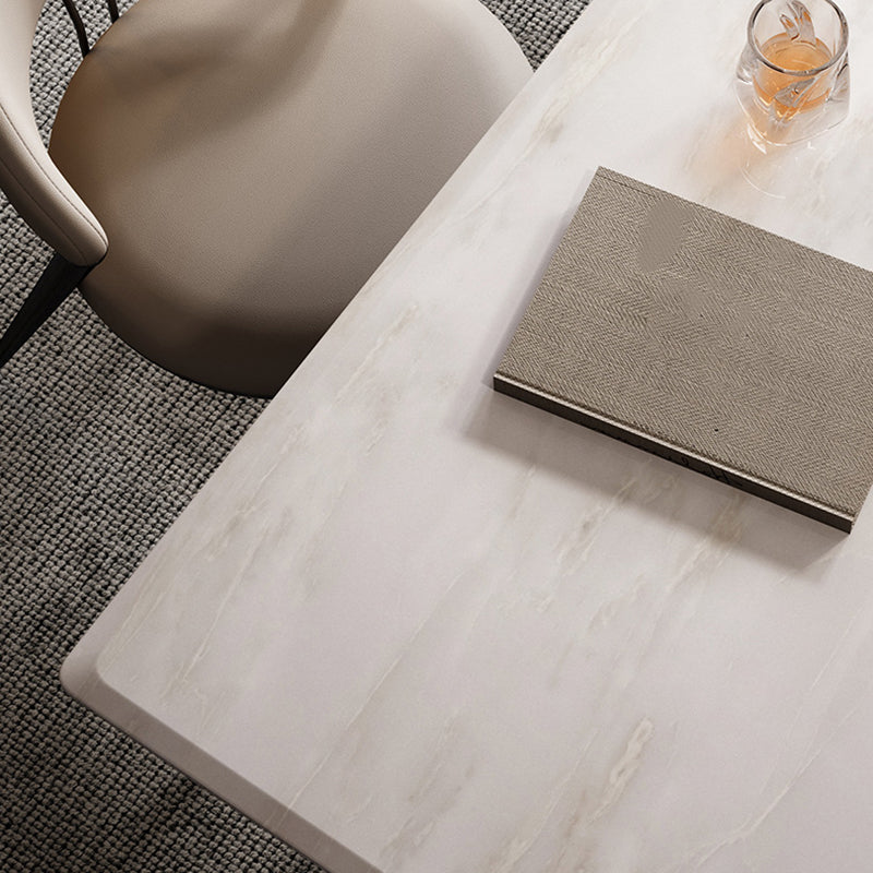 1/5/7 pezzi set da pranzo in pietra bianca moderna per casa