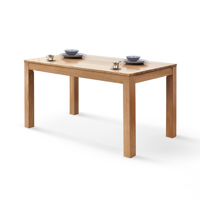 5/7 PCSソリッドウッド4脚の標準高さのディネットテーブル椅子付き