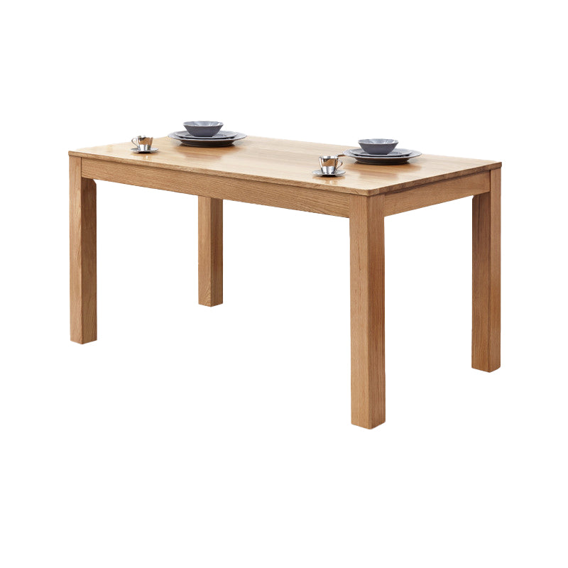 5/7 PCSソリッドウッド4脚の標準高さのディネットテーブル椅子付き